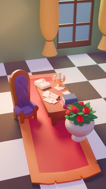 Low Poly 3D Render