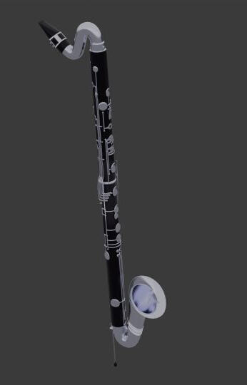 https://www.behance.net/gallery/243734449/Bass-Clarinet-3D-Model